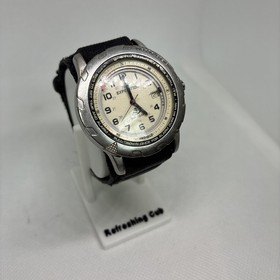 Vintage Timex Shenmue Expedition Ryo Watch Sega Dreamcast White - Runs, READ!