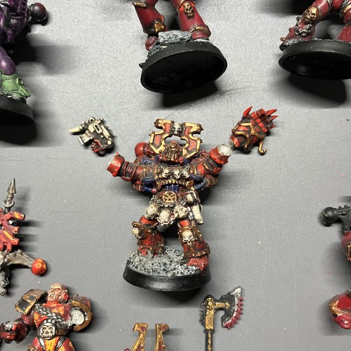 WARHAMMER 40K Khorne Berzerker Squad / WARHAMMER 40.000 Khorne Space Marines - Imagen 2 de 6