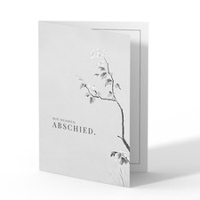 Trauerkarten Einladung Trauerfeier Beileid Karten Trauer Danksagung Bestattung