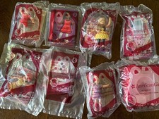 Complete Set McDonalds American Girl Happy Meal Toy Set 8 Piece New Sealed