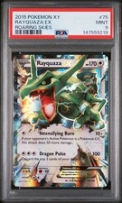 PSA 9 XY Rayquaza EX #75 Pokemon Roaring Skies  2015