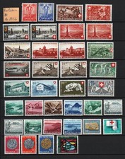 Szwajcaria Pro Patria od 1936 * - zobacz zdjęcia