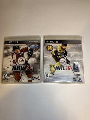 PlayStation 3  EA Sports NHL 13 And NHL15.