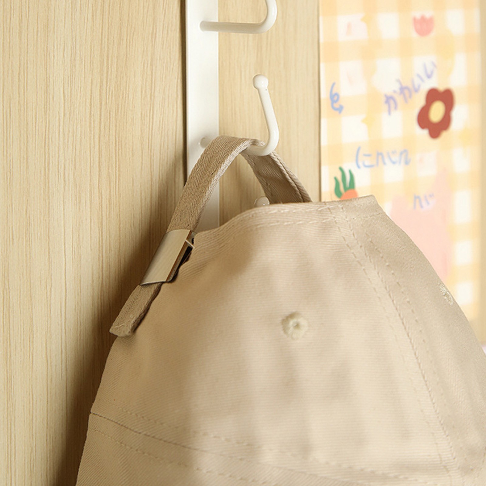 Mug Holder Under Cabinet Iron No Under Shelf 6 Hooks Mug Organizer Hanger
