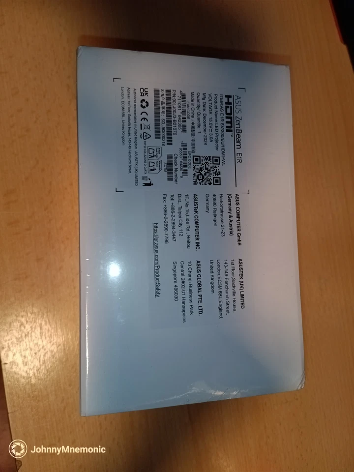 ASUS ZenBeam E1R Mini-LED-Projektor (200 LED-Lumen, WVGA-Auflösung Mit Garantie - Bild 4 von 4