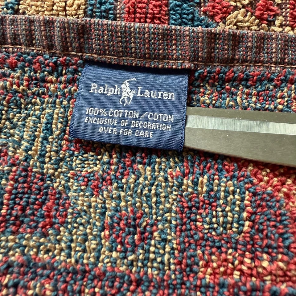 Toalla de Mano Ralph Lauren Algodón Jacquard Suroeste Hecha en EE. UU. De Colección Americana Foto 4 de 4