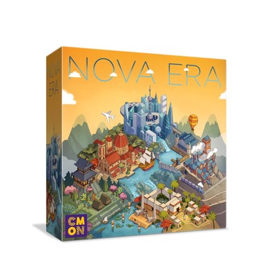 CMON   Nova Era   Board Game   Ages 12+   2-4 Players   60+ Minutes Playing Time