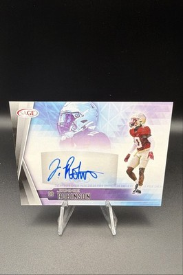 2022 SAGE Low Series - Sneak Peek Autographs Jammie Robinson #SPA-JR (AU, RC)