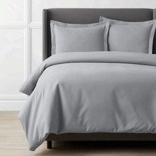 Cotton Velvet Flannel Duvet Cover Ultra Cozy Solid Bedding Cover