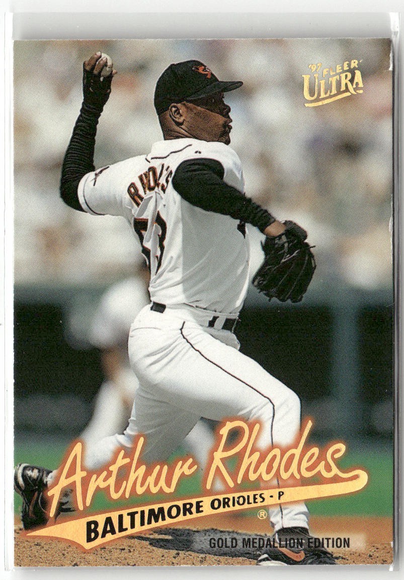 1997 Fleer Ultra - Gold Medallion Edition Arthur Rhodes #g10