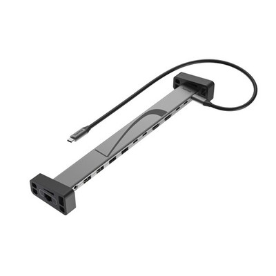 Hama 12in1 USB-C Hub Docking Station Adapter | Display USB-A USB-C HDMI LAN Aux