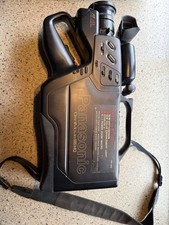 Panasonic OmniMovie PV-610 VHS Video Camera Camcorder Case Charger Light Cords