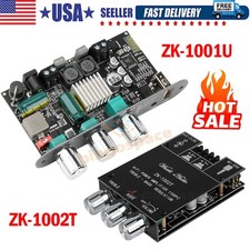 1/2X ZK-1001U 100W Mono Bluetooth Audio Power Amplifier Board TPA3116D2 Module