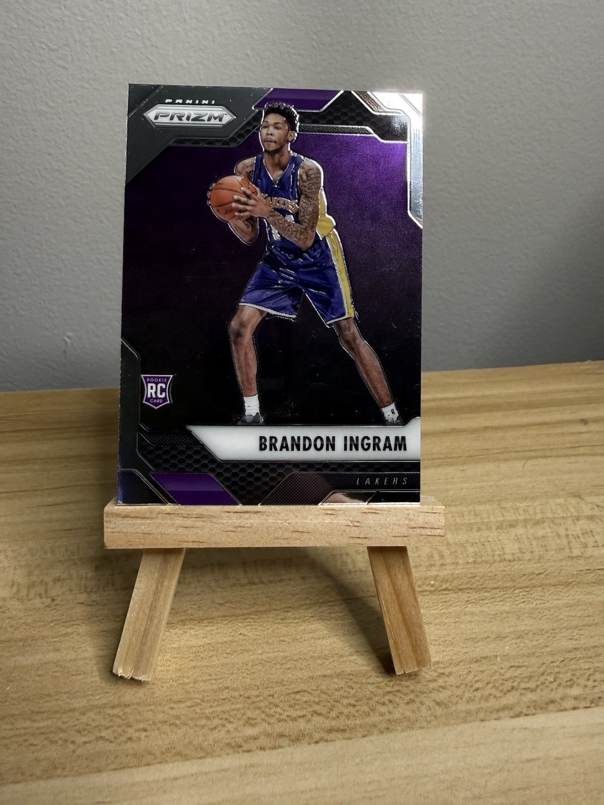 2016-17 Panini Prizm Brandon Ingram #131 RC Rookie Los Angeles Lakers