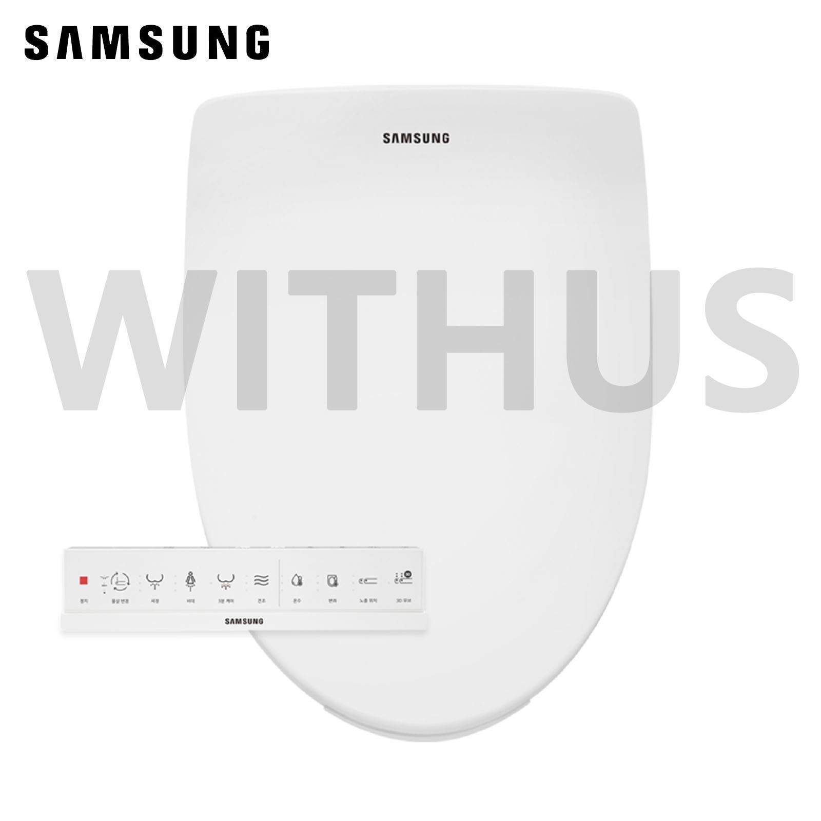 SAMSUNG SBD-XNR755W Premium Digital Bidet Toilet Seat Dryer AC 220V_