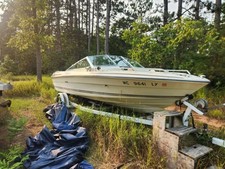 1986 Sea Ray Seville 18'6" Boat w/ Trailer & Title