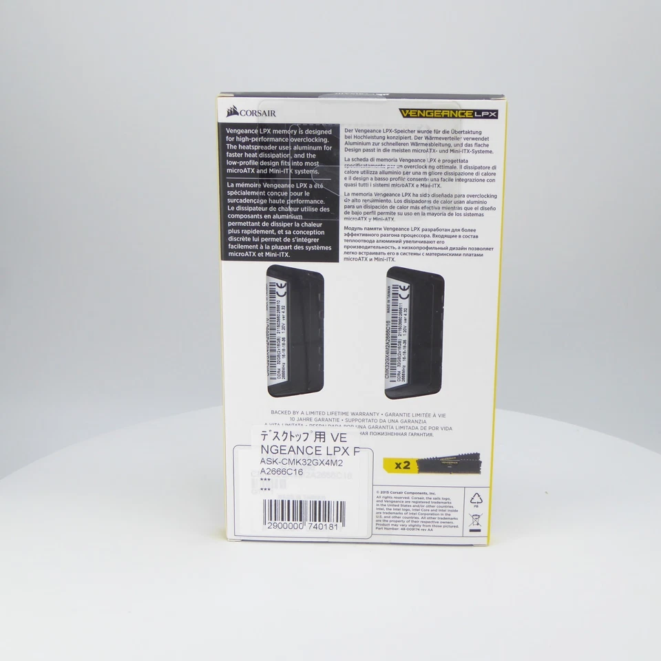 CORSAIR Vengeance LPX 32GB (2 x 16GB) 288-Pin DDR4 SDRAM DDR4 2666 (PC4 21300) - Image 2 of 4