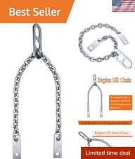 34 Engine Lift Chain 1000 Lb Max Load Hoist Lifting Chain For Garage Repairs