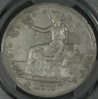1875-S PCGS XF TRADE DOLLAR T$1 NICE DETAILS