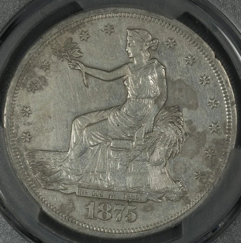 1875-S PCGS XF TRADE DOLLAR T$1 NICE DETAILS