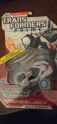 Transformers Prime Robots In Disguise Deluxe Class Autobot Wheeljack Figure New