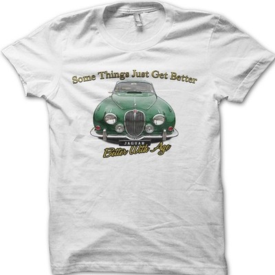 T-Shirt Jag Some Things Get Better With Age Motorsport Oldtimer 06165