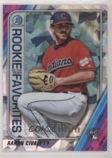 2020 Bowman Atomic Refractor 122/150 Aaron Civale #ROYF-AC RC fm0
