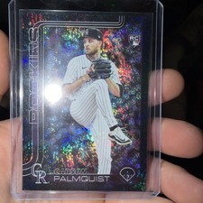 2025 Topps Update Series - Carson Palmquist #US321 Black Foil /10 (RC)