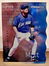 1998 Pinnacle Lasting Memories MLB Insert Card#13 Matt Williams, Diamondbacks