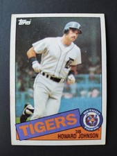 1985 Topps - Howard Johnson #192 - Detroit Tigers - Free Shipping