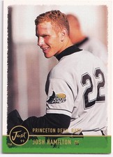 Josh Hamilton 1999 Just Memorabilia ROOKIE #93 - Devil Rays RC