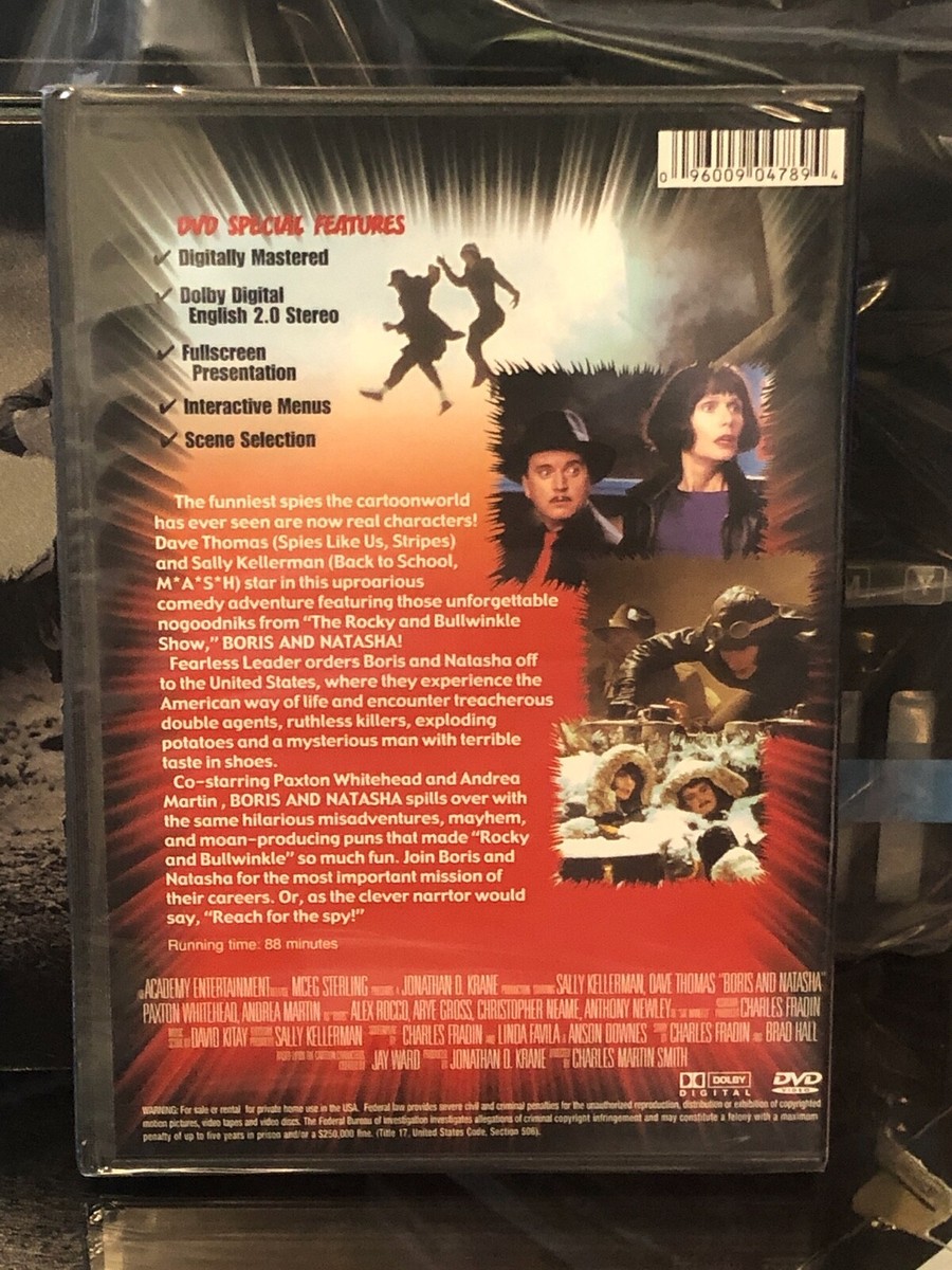Boris and Natasha the Movie (DVD, 1999) for sale online | eBay