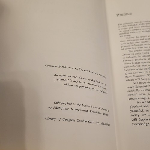 Vtg 4 Mission Leather Bound Books Founders Freedom Ocean World Living Tomorrow - Picture 10 of 16