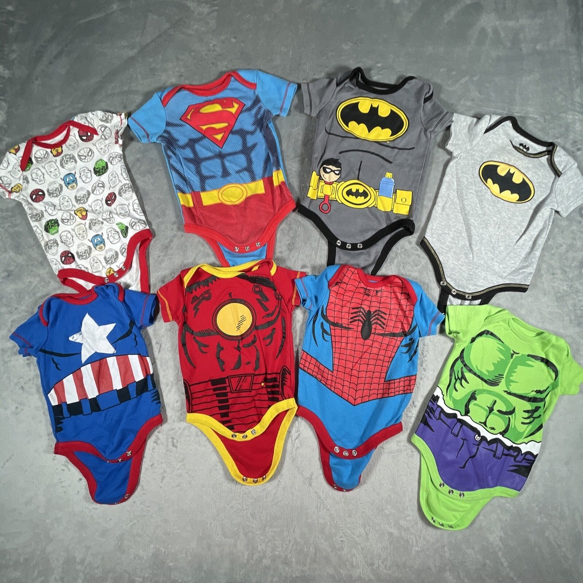 Batman Superman Mameluco De Batman Para Bebe Mamelucos De