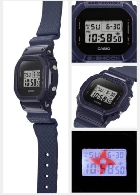 Casio G-shock DW-5600NNJ-2JR Ninja Men Watch Blue Day Date Alarm