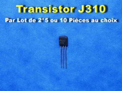 Transistor JFET J310 Canale N TO-92 | 24mA, -25V | Per Elettronica Fai Da Te E Progetti - Foto 7