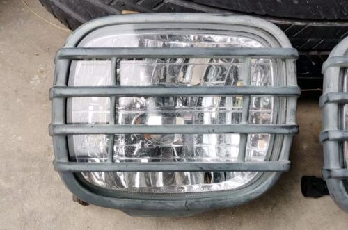 1998-2000 Subaru Forester Glass Fog Lights Lamps Grille Covers Pair Set Genuine - Picture 2 of 12