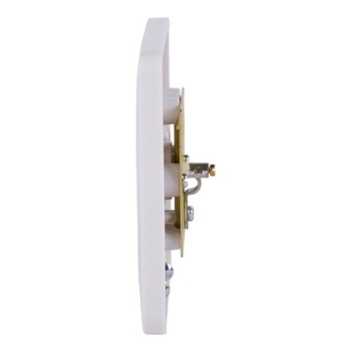 Schneider Lisse presa coassiale TV/FM 1 velocità GGBL7010 bianco - antenna bordo quadrato - Foto 2 di 3