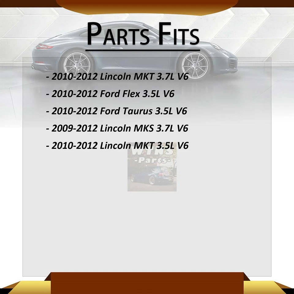 Para Lincoln MKS 2009-2012 4x extremidade de haste de direção dianteira interna externa - Imagem 2 de 4