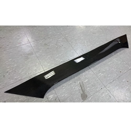 Fit For Subaru WRX STI 4th 4DR Front Hood Bonnet Cover Trim Dry Carbon 19-21 - Picture 2 of 8