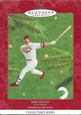 Hallmark  MARK McGWIRE At The Ballpark Collector's Series #5 Ornament 2000 