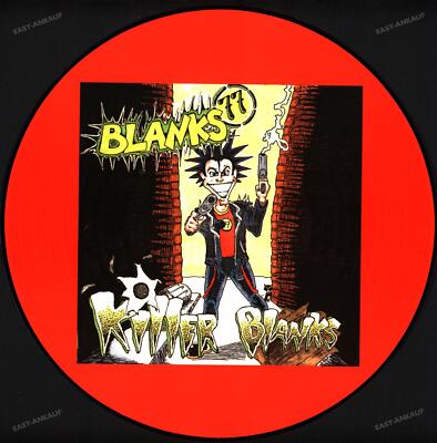 Blanks 77 - Killer Blanks GER LP 1996 Picture Vinyl (VG) Rare Punk LP .