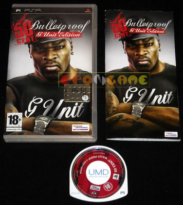 50 CENT BULLETPROOF G UNIT EDITION Psp Versione Italiana