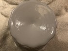 Milka Vintage Milk Glass Pedestal Dish 6.5 In by 5 inches Bowl Depth — photo 6