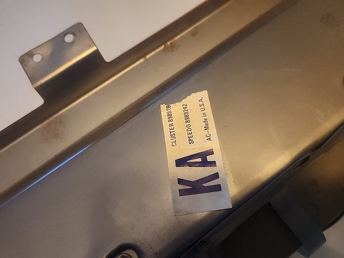 1977 CHEVY CHEVROLET IMPALA CAPRICE INSTRUMENT CLUSTER NO LENSE - Picture 10 of 15