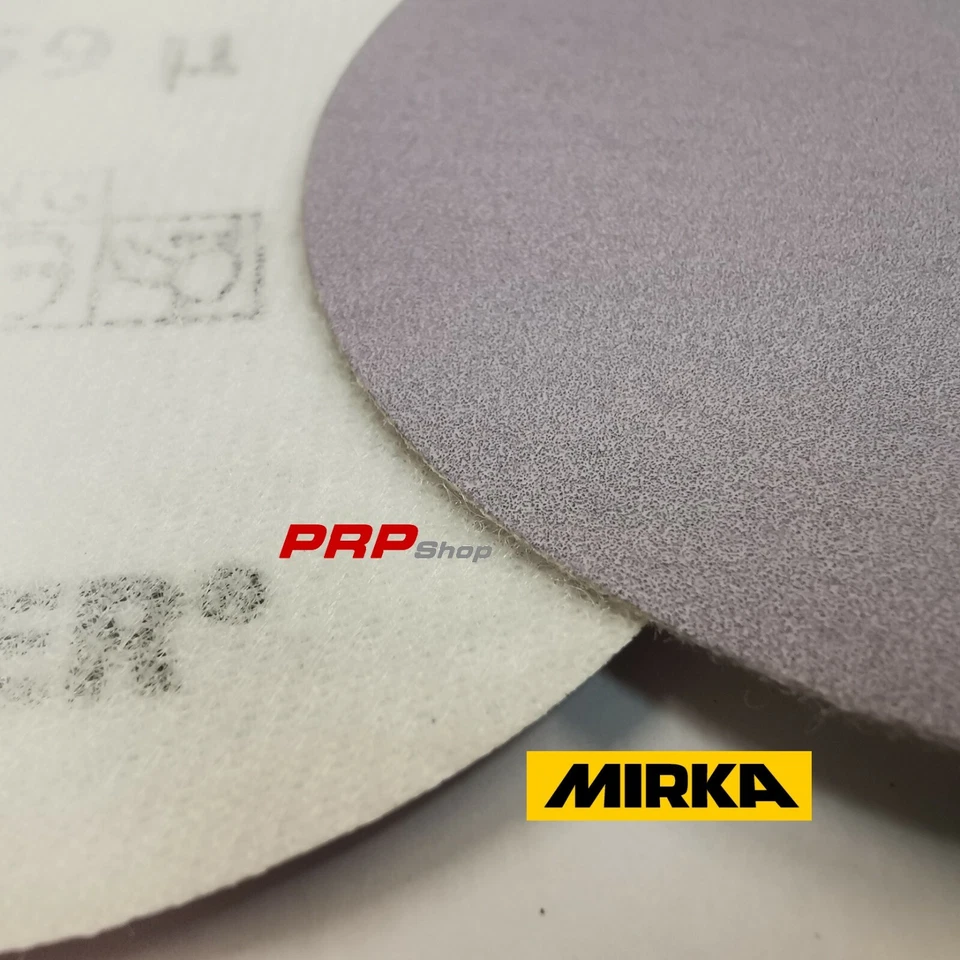 MIRKA dischi abrasivi Q.SILVER 77mm Grip Strappo non perforato P240 dischi 100 - Immagine 3 di 4