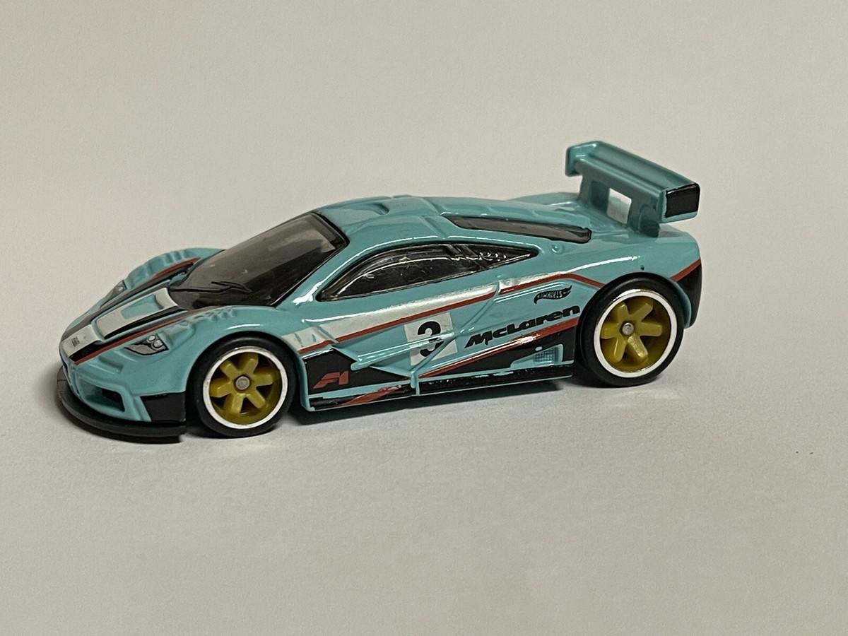 Hot Wheels McLaren F1 GTR Factory Custom Spun W/RRs | eBay