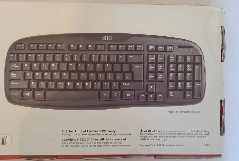 2 Pack SIIG USB DeskTop Keyboard - Image 4 of 4