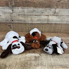 POUND PUPPIES PLUSH LOT OF 3 MINI PUPPIES TONKA STUFFED DOGS