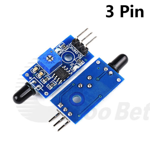 IR Infrared Receiver Flame Detector Sensor Module Smart Car Robot Electronic DIY - Picture 9 of 12